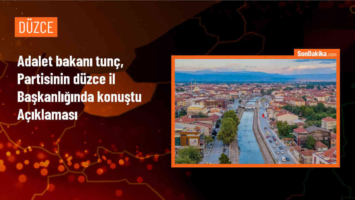 Adalet Bakanı Yılmaz Tunç, Türkiye Büyük Millet Meclisi\'nde anayasa çalışmalarının devam ettiğini belirtti