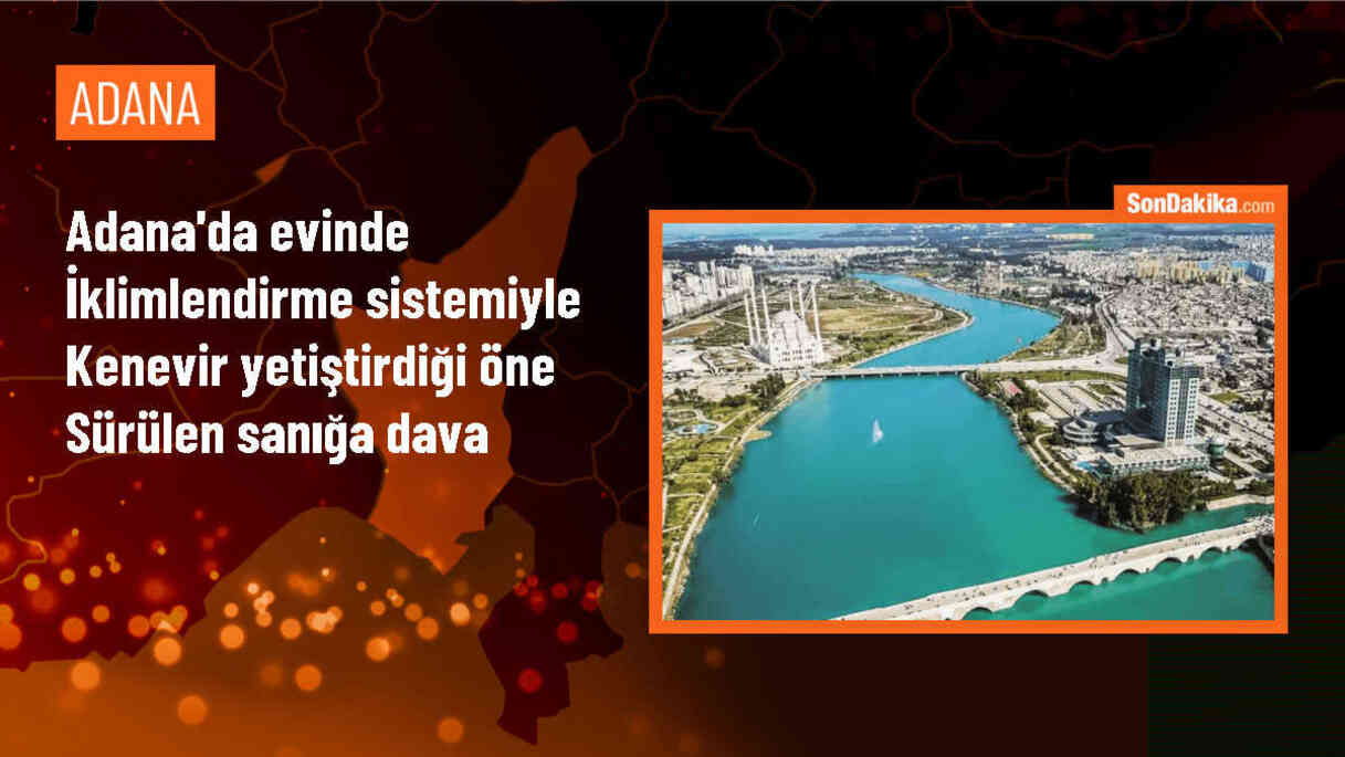 Adana\'da Kenevir Yetiştiren Sanık Hakkında 27 Yıl Hapis Cezası İstemiyle Dava Açıldı