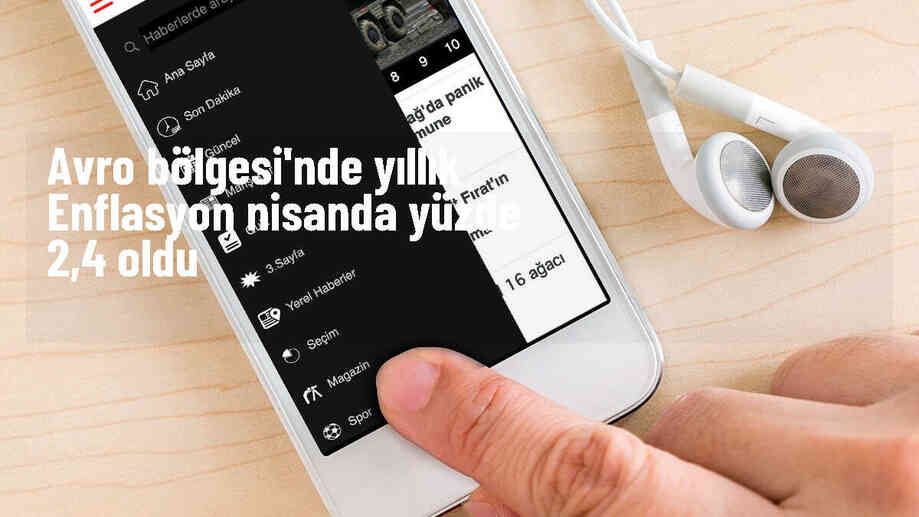 Avro Bölgesi\'nde TÜFE Nisan Ayında Yüzde 2,4 Seviyesinde