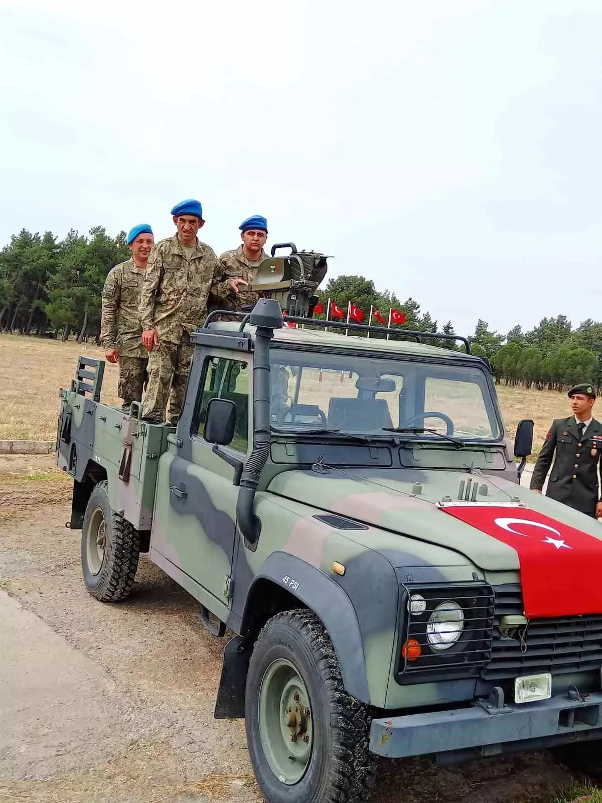 Engelli Gençler Sembolik Vatani Görevini Yerine Getirdi