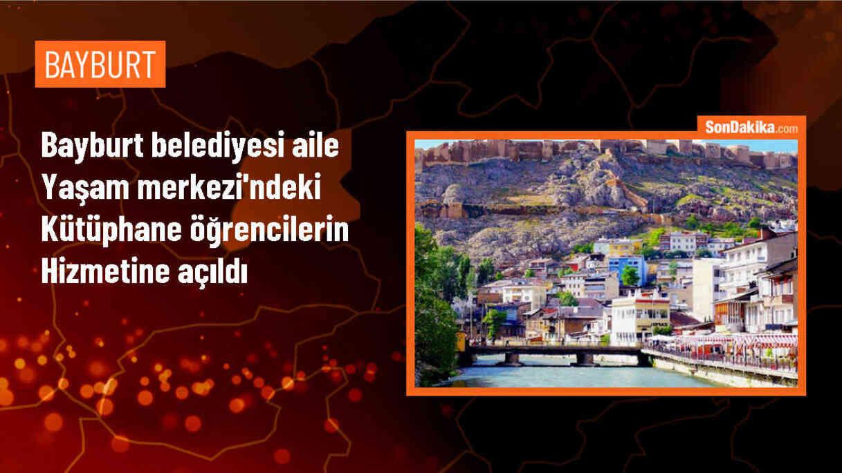 Bayburt Belediyesi, Aile Yaşam Merkezi Kütüphanesi ile Öğrencilere Destek Veriyor