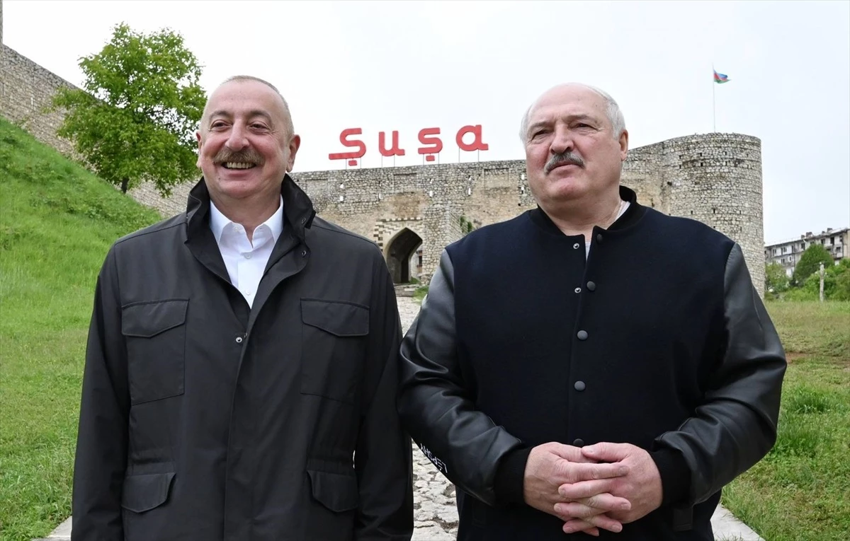 Belarus Cumhurbaşkanı Lukaşenko, Fuzuli ve Şuşa\'yı ziyaret etti