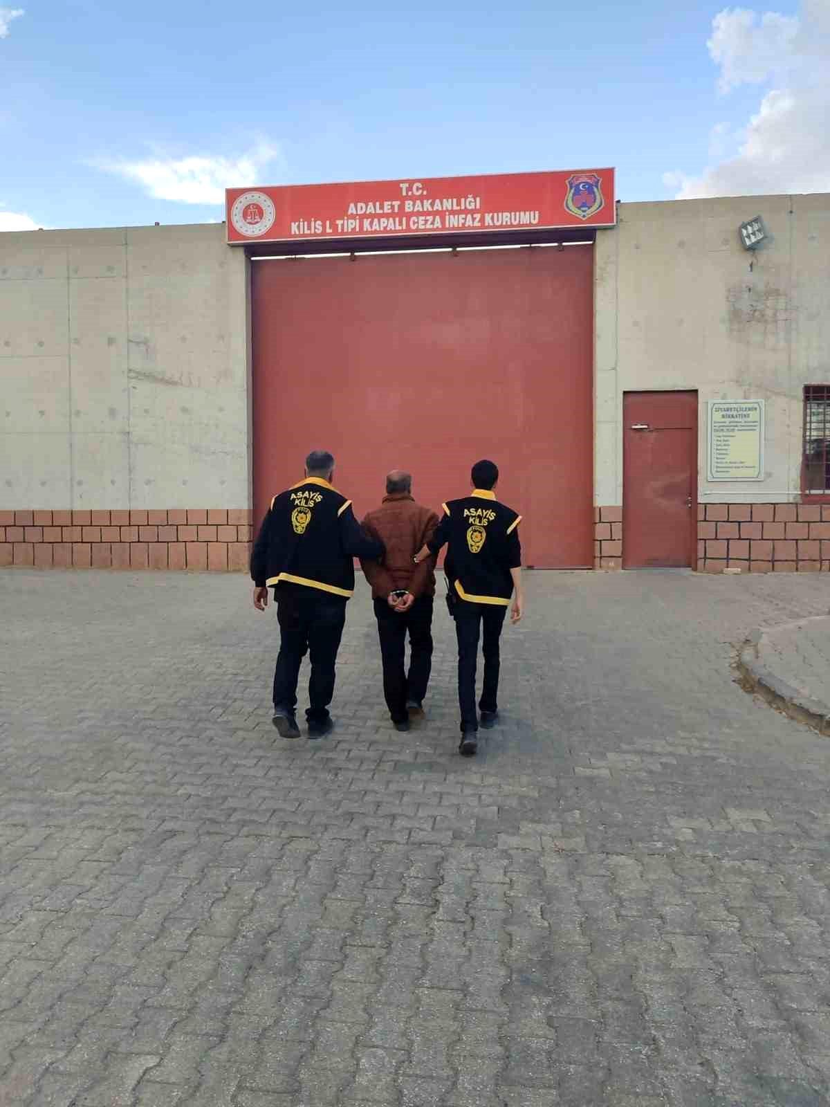 Kilis\'te 25 Yıl Hapis Cezası Olan Zanlı Yakalandı