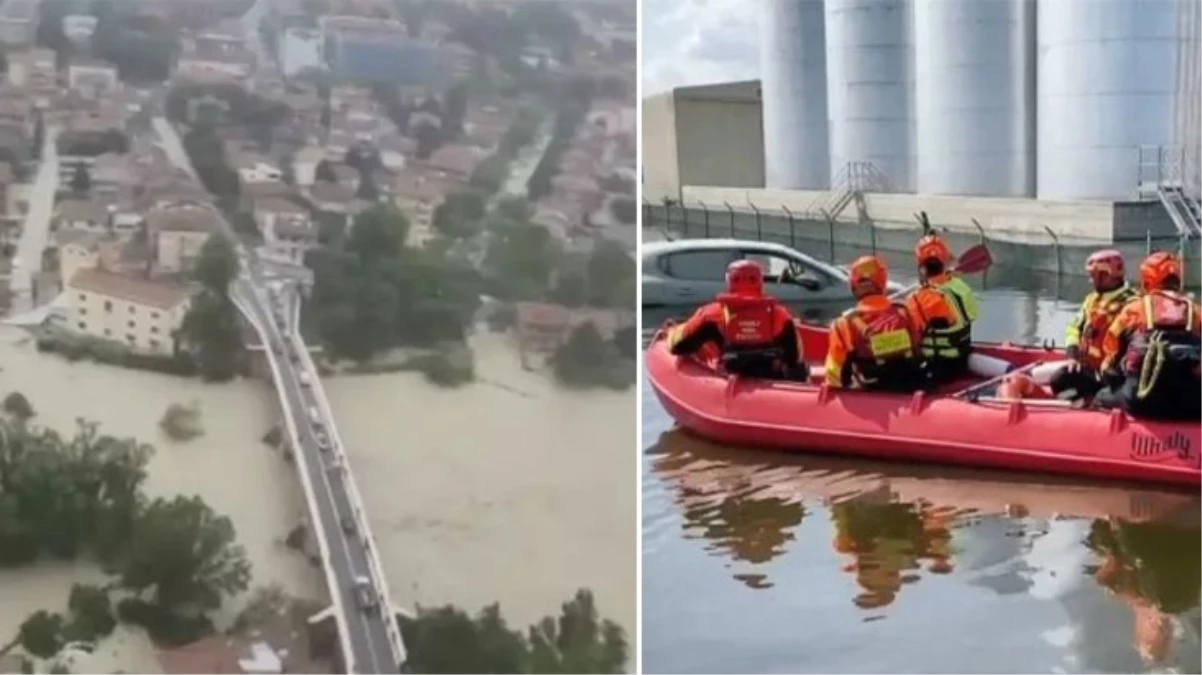 İtalya\'nın kuzeyi sele teslim! Aşırı yağışlarda 15 kişi hayatını kaybetti