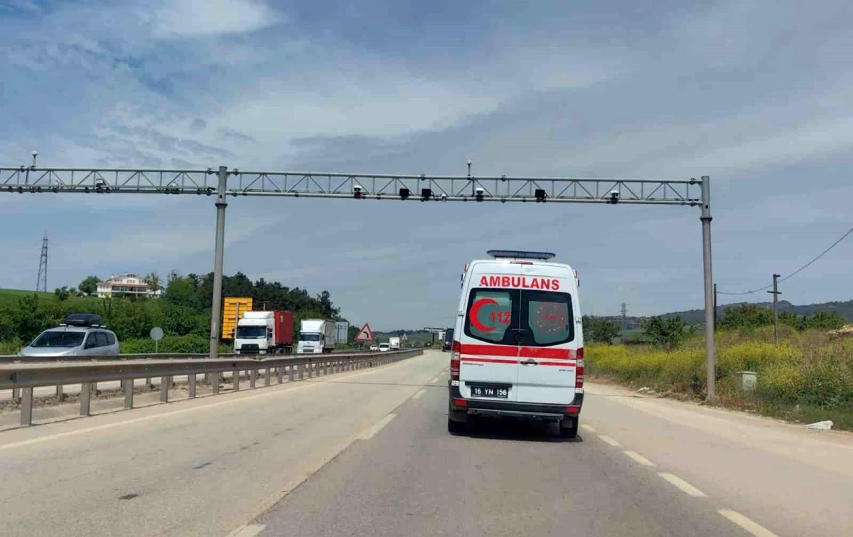 Bursa\'da 112 ambulanslarına hız sınırı cezası