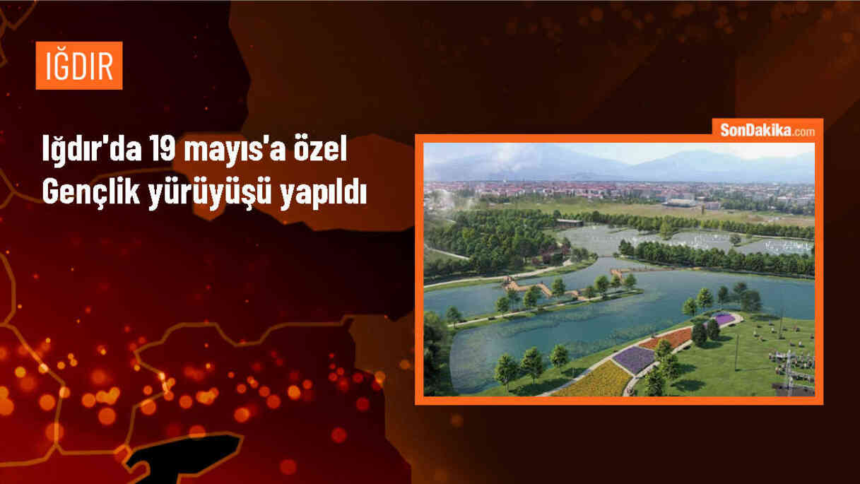 Iğdır\'da 19 Mayıs Gençlik ve Spor Bayramı kapsamında yürüyüş yapıldı