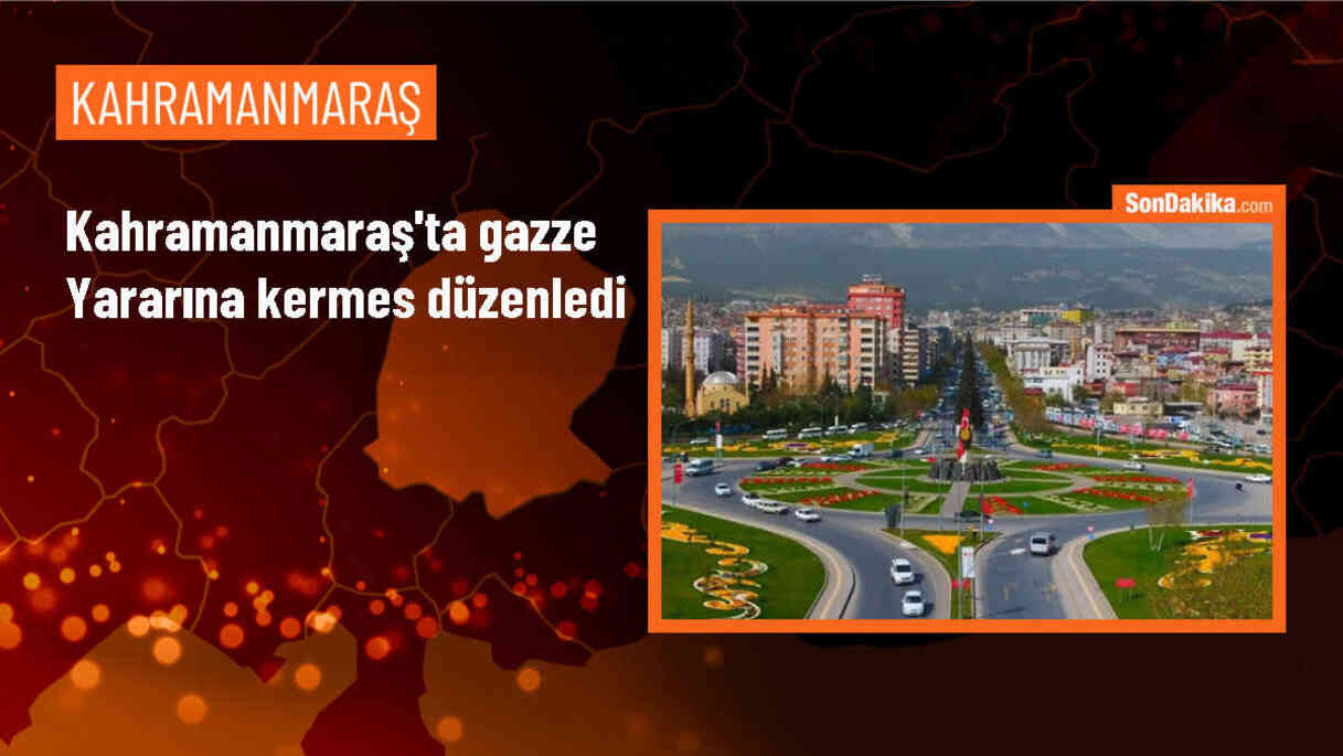 Türkoğlu\'da Gazze Yararına Kermes Düzenlendi