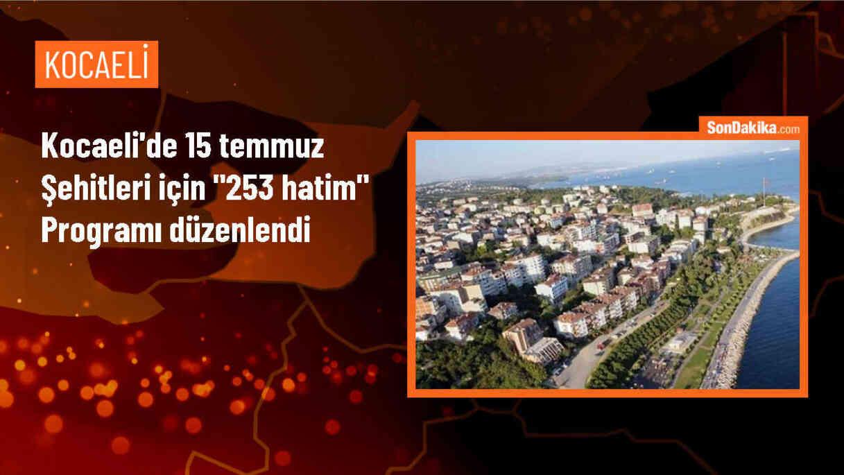 Kocaeli\'de 15 Temmuz şehitleri için "253 hatim" programı düzenlendi