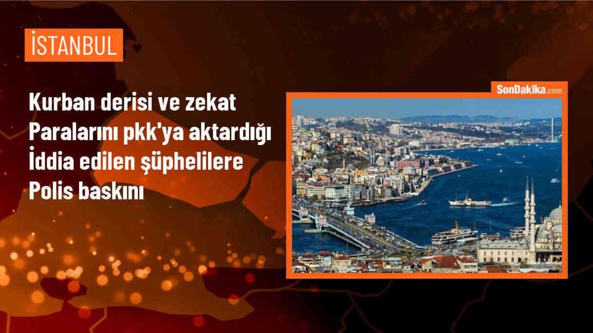 İstanbul\'da PKK\'ya finans desteği sağlayan 4 şüpheli gözaltına alındı