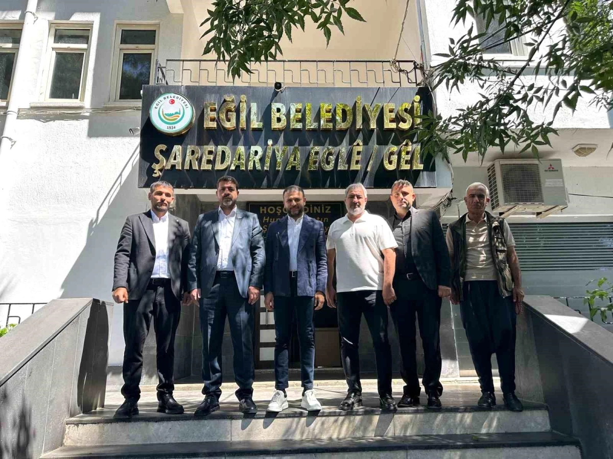 MÜSİAD Diyarbakır Şube Başkanı Eğil ve Hazro Belediye Başkanlarına Ziyarette Bulundu