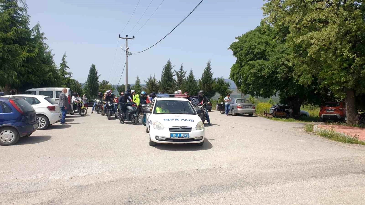 Orhaneli\'de 19 Mayıs etkinlikleri kapsamında motosiklet turu düzenlendi