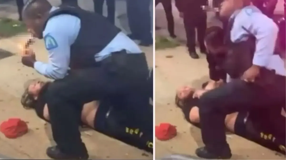 Polis memuru, gözaltına aldığı ünlü golfçünün üzerine oturup puro yaktı