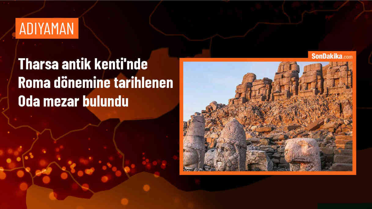 Adıyaman\'da Roma dönemine ait oda mezar bulundu