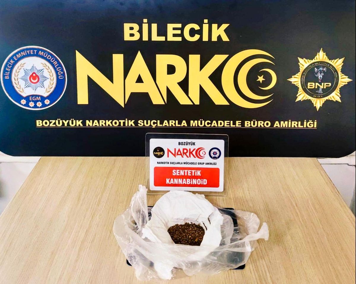 Bilecik\'te düzenlenen uyuşturucu operasyonunda 1 şüpheli yakalandı