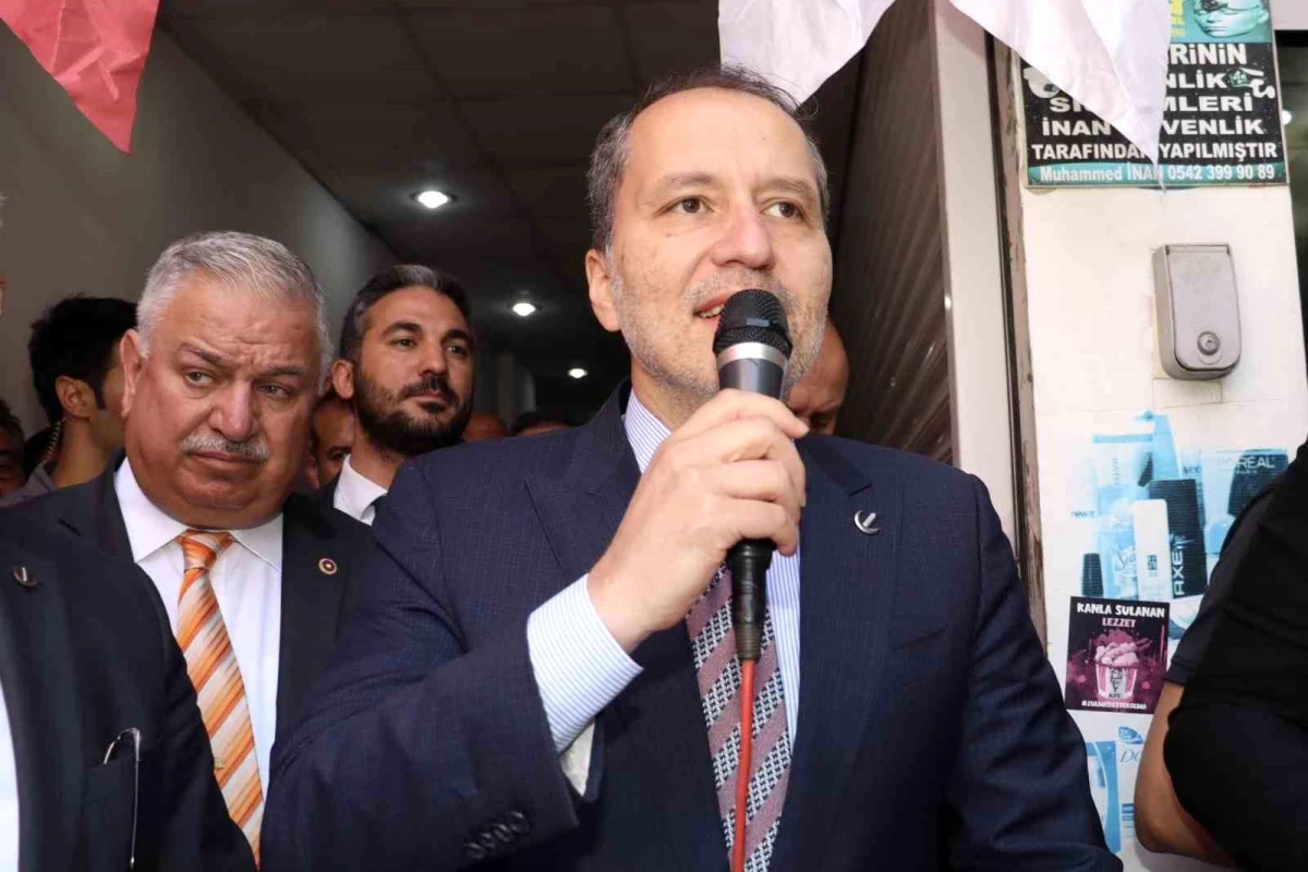 Yeniden Refah Partisi Genel Başkanı Fatih Erbakan, Viranşehir\'de cami ve parti ofisi açılışını gerçekleştirdi