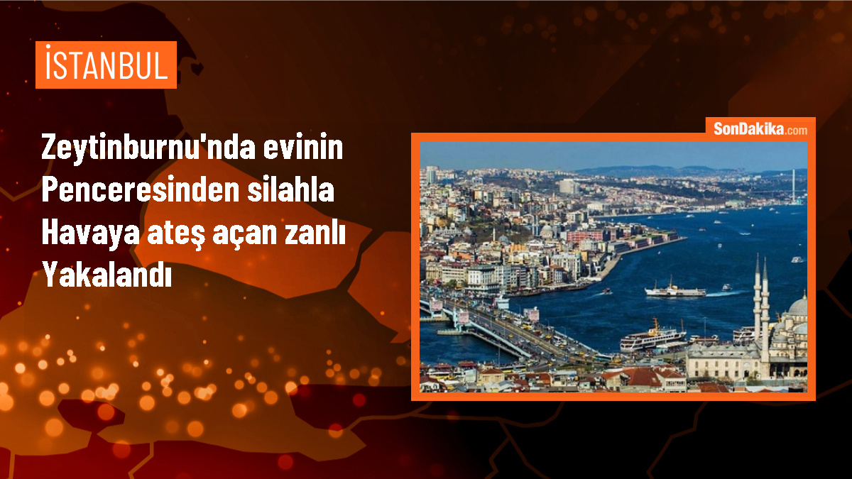 Zeytinburnu\'nda Pompalı Tüfekle Ateş Eden Şüpheli Gözaltına Alındı