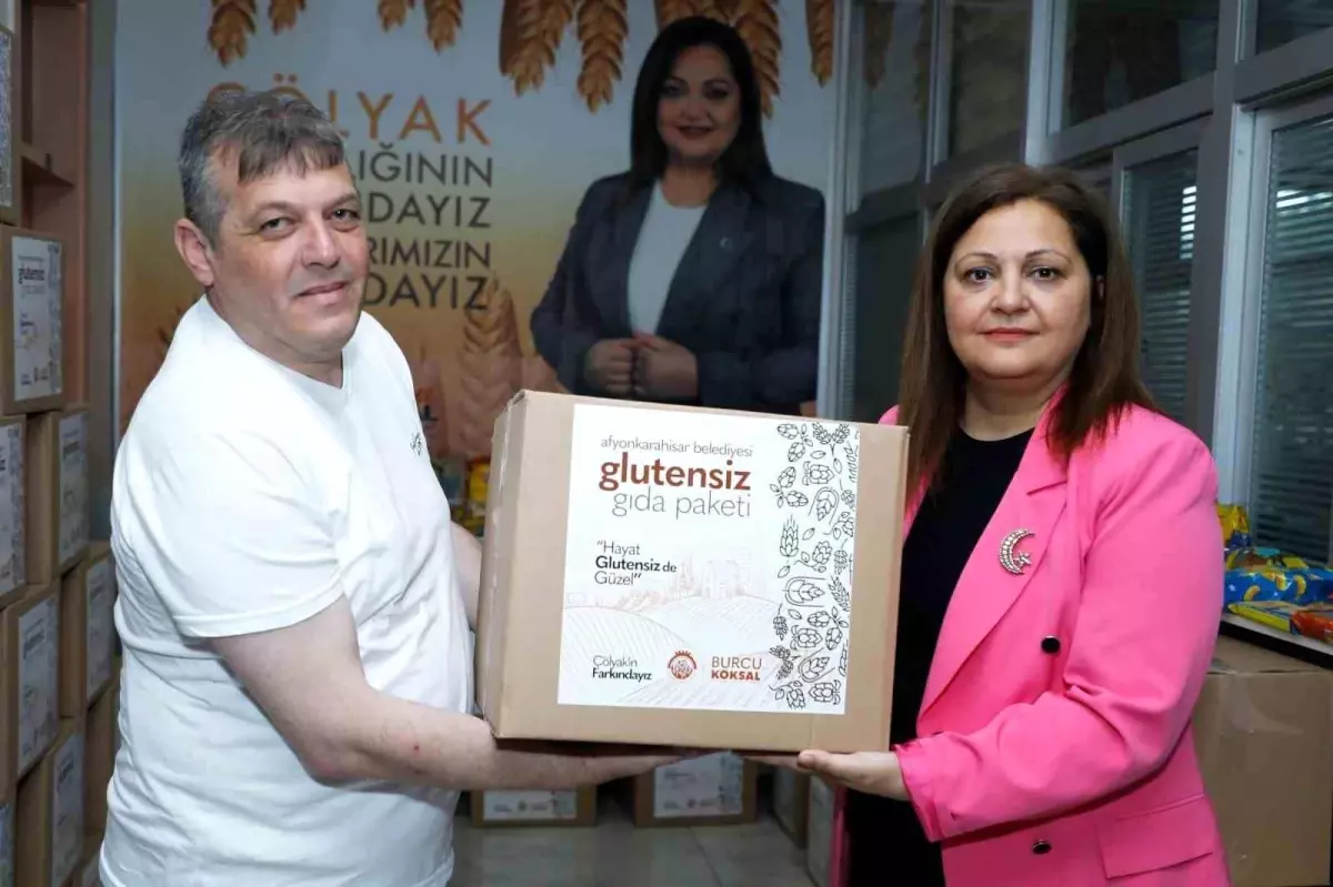 Afyonkarahisar Belediyesi Çölyak Hastalarına Glütensiz Gıda Paketleri Dağıttı