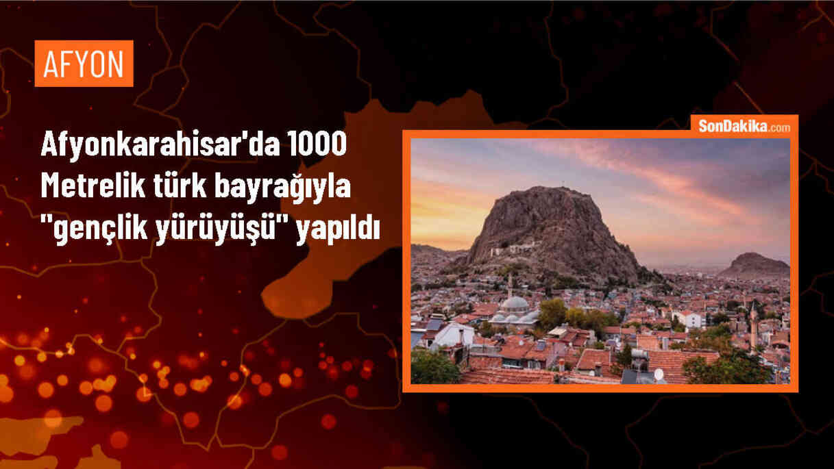 Afyonkarahisar\'da Gençlik Yürüyüşü düzenlendi