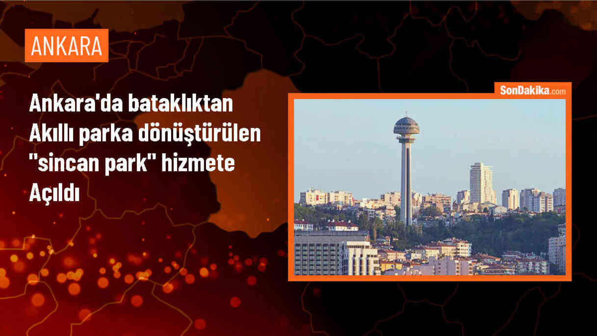 Sincan Belediyesi, çevre dostu akıllı enerji ve sulama sistemleriyle Sincan Park\'ı açtı