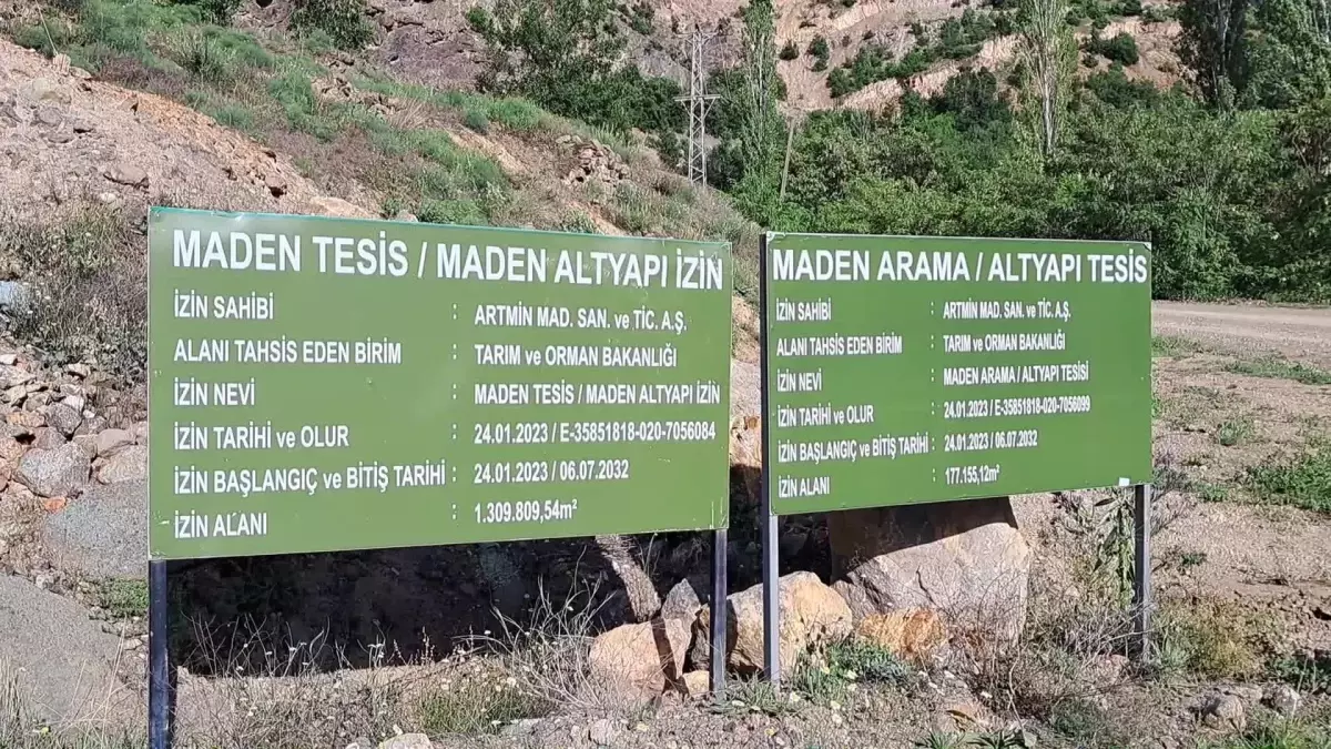 Artvin\'de Anagold\'un da Ortak Olduğu Maden İşletmesine Tepkiler Sürüyor.