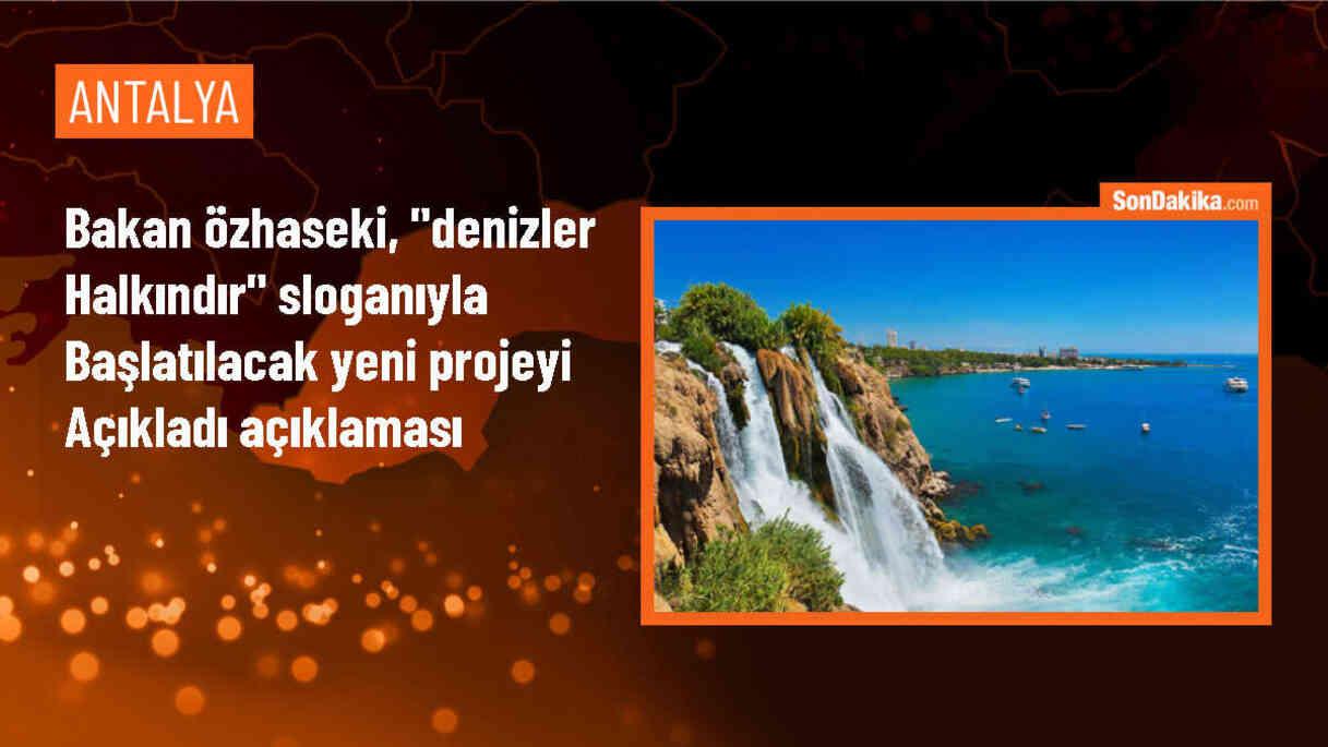 Çevre Bakanı: Denizler Halkındır projesiyle sahiller temizlenecek