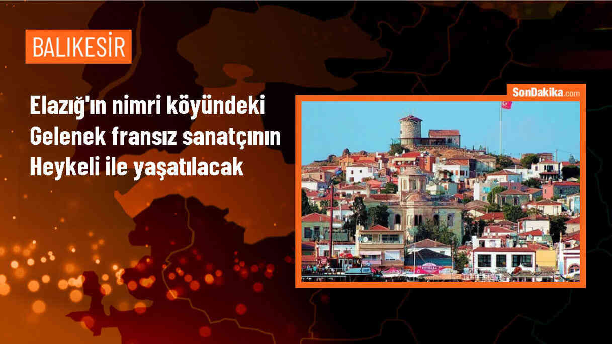 Fransız Heykeltıraş Marc Pedoux, Elazığ\'da \'Kulluk\' Heykeli Yaptı