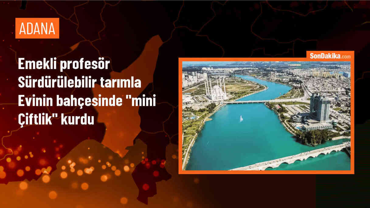 Emekli Profesör, Bahçesini Permakültür Yöntemleriyle Mini Çiftliğe Dönüştürdü