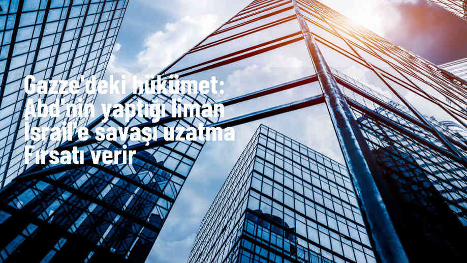 Gazze Şeridi\'ndeki hükümet, ABD\'nin geçici liman projesine tepki gösterdi