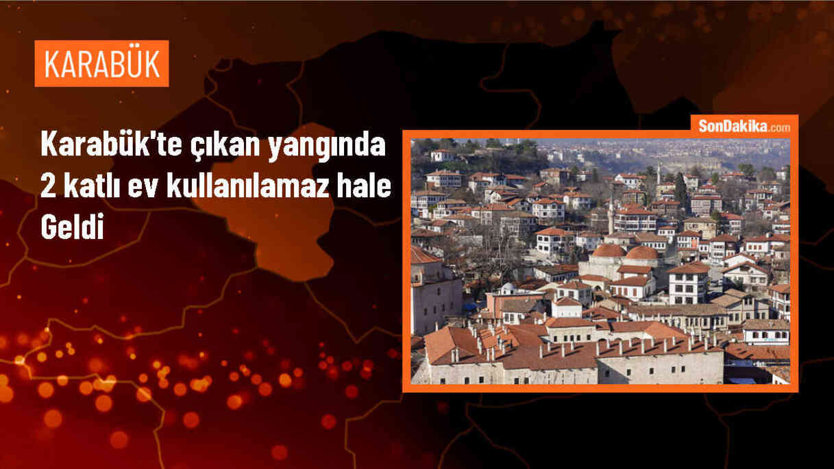 Karabük\'ün Ovacık ilçesinde müstakil evde çıkan yangın söndürüldü