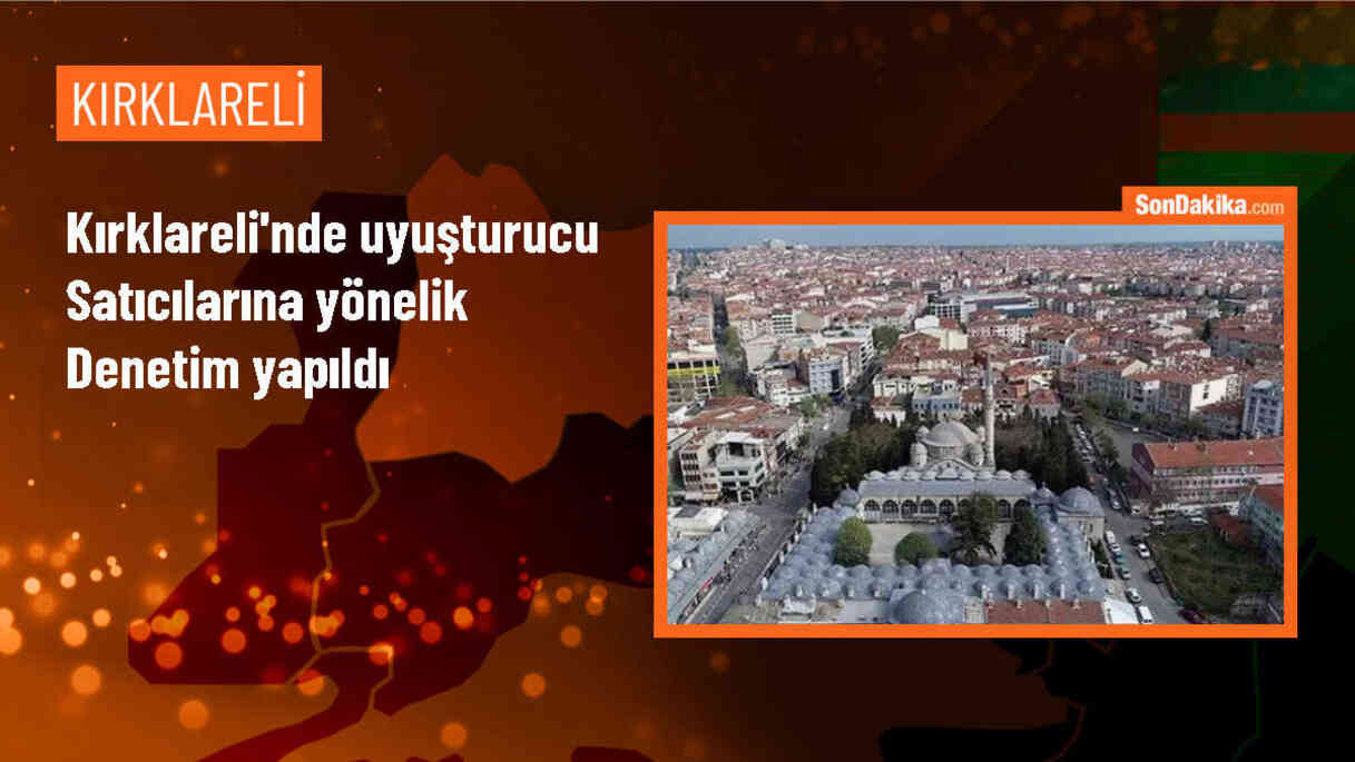 Kırklareli\'nde Özel Harekat Polisleri ve Dron Desteğiyle Uyuşturucu Operasyonu
