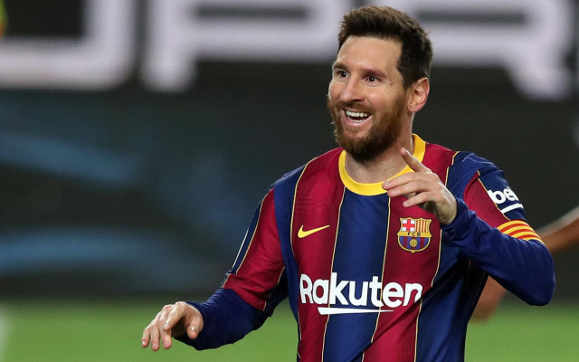 Lionel Messi'nin Barcelona'ya transfer olmak için imzaladığı peçete, 890 bin euroya satıldı