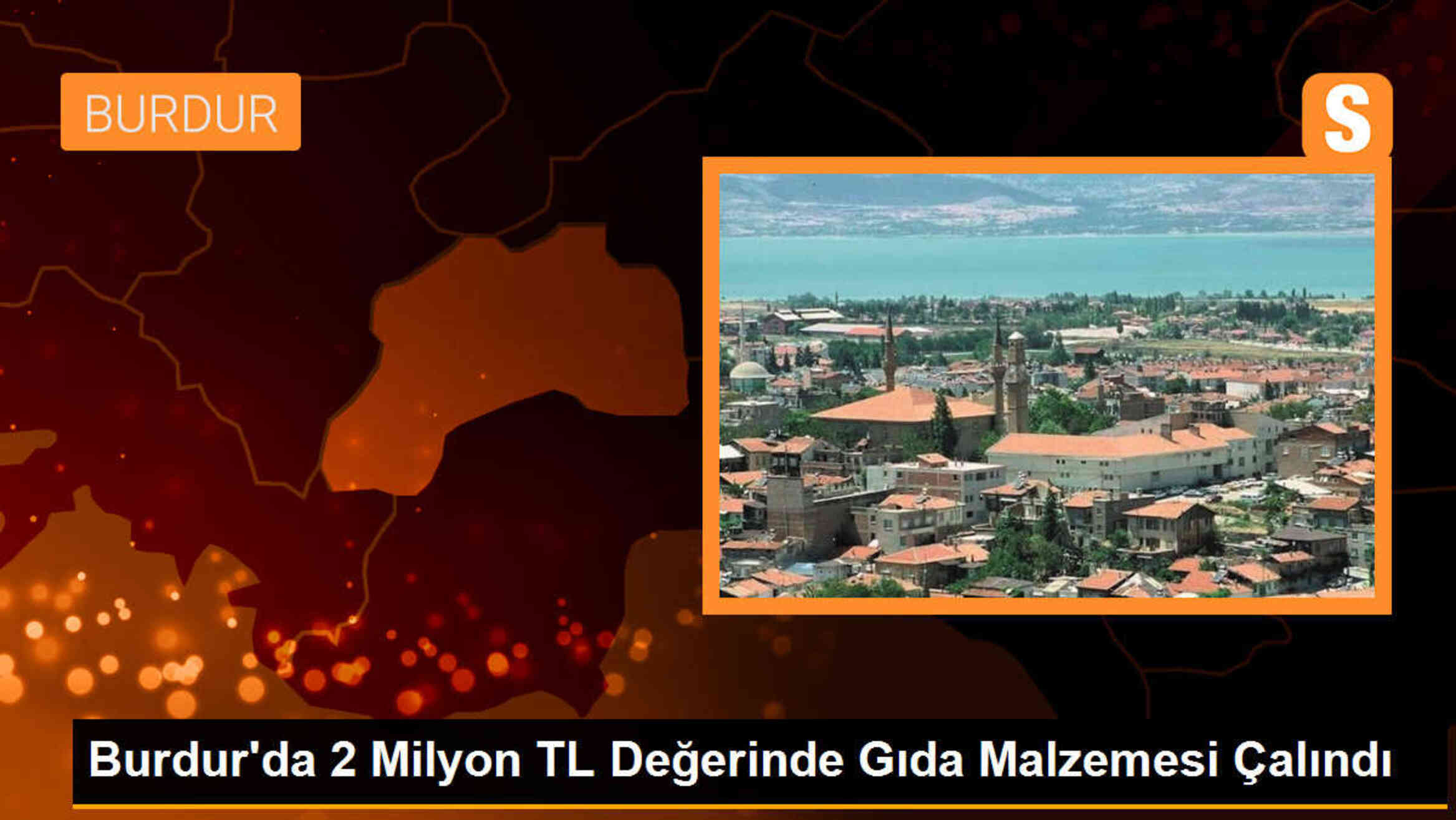 Burdur\'da Marketten Çalınan Gıda Malzemeleri İle İlgili 2 Şüpheli Tutuklandı