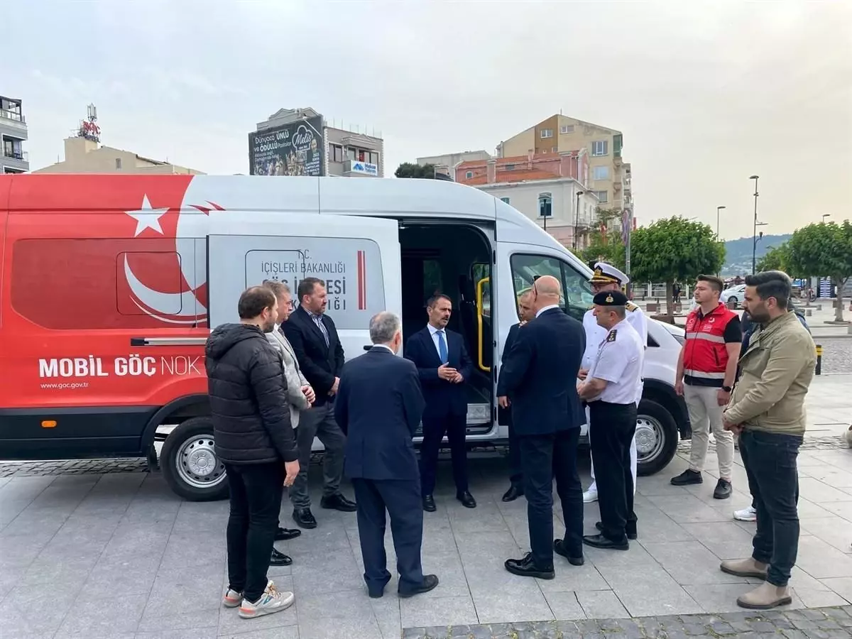 Çanakkale\'de Mobil Göç Noktası uygulaması faaliyete geçti