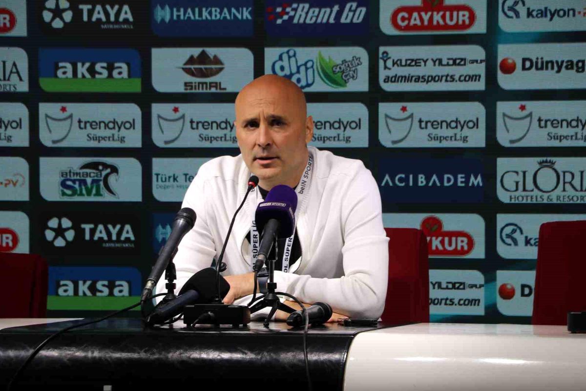Kasımpaşa Teknik Direktörü Sami Uğurlu: Adil olan da bence beraberlikti