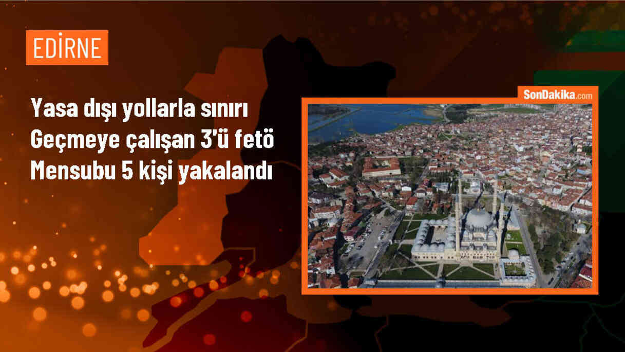 Yunanistan\'a geçmeye çalışan 3 FETÖ mensubu yakalandı