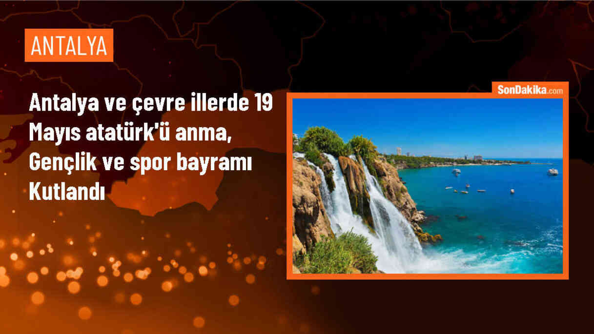Antalya, Muğla, Isparta ve Burdur\'da 19 Mayıs törenleri düzenlendi