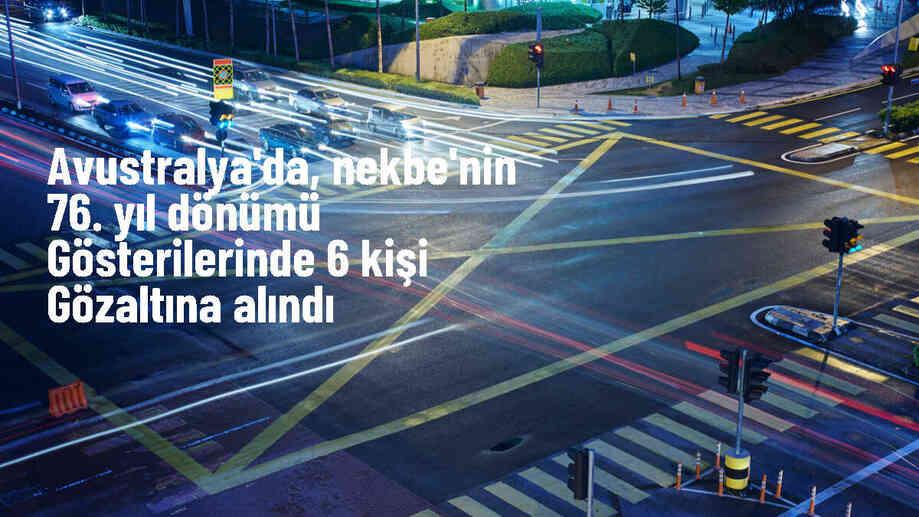 Avustralya\'da Filistin ve İsrail Yanlıları Arasında Arbede: 6 Kişi Gözaltına Alındı