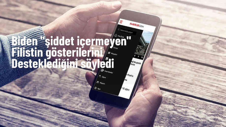 ABD Başkanı Joe Biden, barışçıl protestoları destekledi