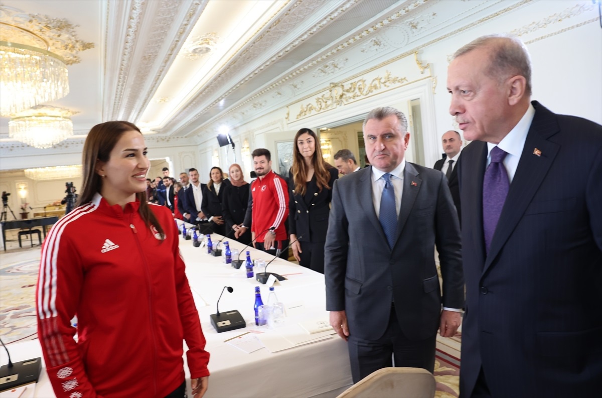 Cumhurbaşkanı Erdoğan: Lisanslı sporcu sayısı 15 milyon 550 bine yükseldi