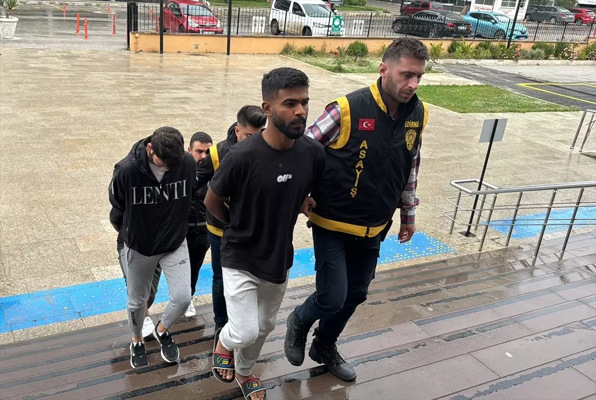 Edirne\'de iş vaadiyle kandırılan Hindistan vatandaşı alıkonuldu, şüpheliler tutuklandı