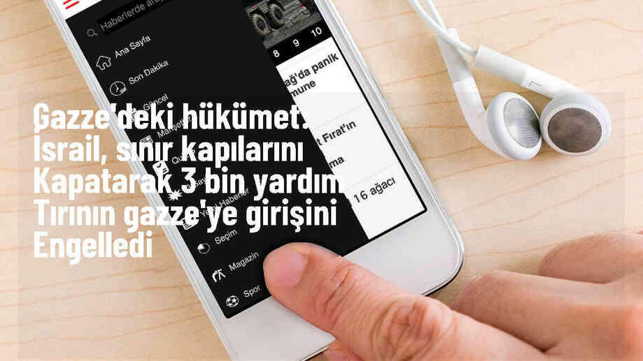 İsrail, Gazze\'ye yardım tırı girişini engelledi