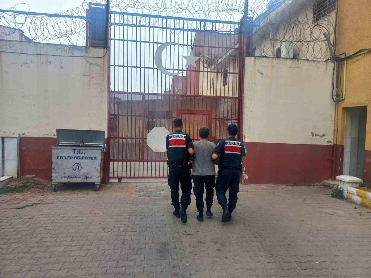 Aydın\'ın Germencik ilçesinde 23 yıl hapis cezası bulunan şahıs yakalandı