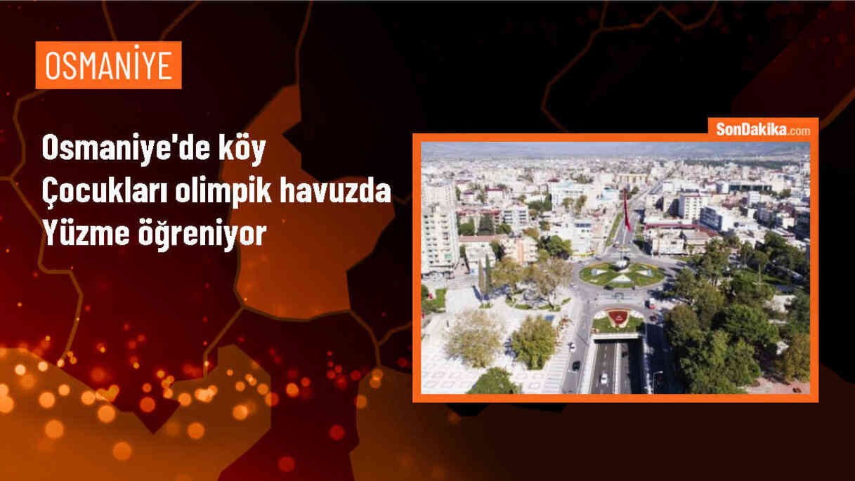 Osmaniye\'deki Köy Çocuklarına Yüzme Öğretiliyor