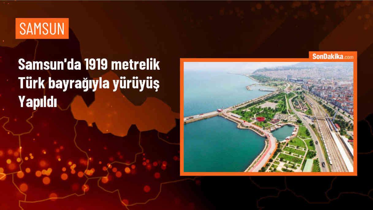 Atatürk\'ün Samsun\'a Çıkışının 105. Yıl Dönümünde Yürüyüş Düzenlendi