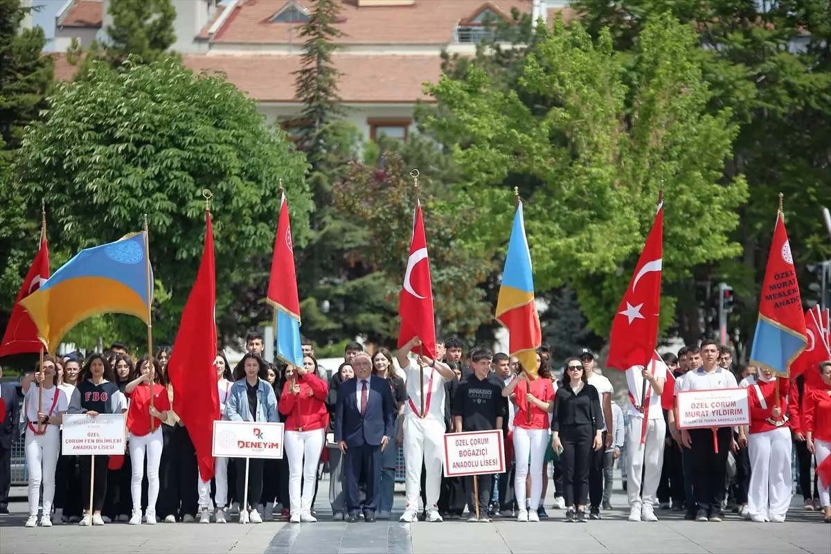 Sinop, Amasya, Çankırı, Çorum, Tokat ve Kastamonu\'da 19 Mayıs Atatürk\'ü Anma, Gençlik ve Spor Bayramı coşkuyla kutlanıyor