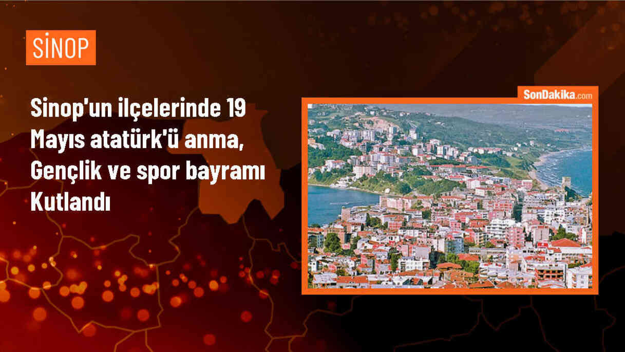 Sinop\'ta 19 Mayıs törenleri düzenlendi