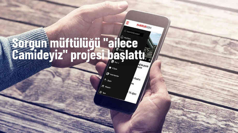 Sorgun İlçe Müftülüğü, \'Ailece Camideyiz\' projesini başlattı