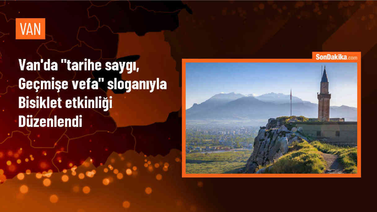 Van\'da 19 Mayıs Atatürk\'ü Anma Gençlik ve Spor Bayramı kapsamında bisiklet etkinliği düzenlendi