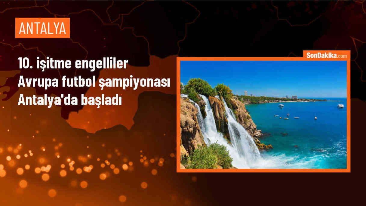 Türkiye İşitme Engelliler Avrupa Futbol Şampiyonası Başladı