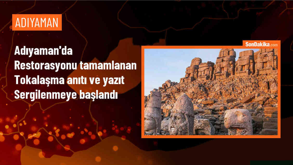 Adıyaman\'da 2 Bin 100 Yıllık Tokalaşma Anıtı ve Yazıt Sergilenmeye Başlandı